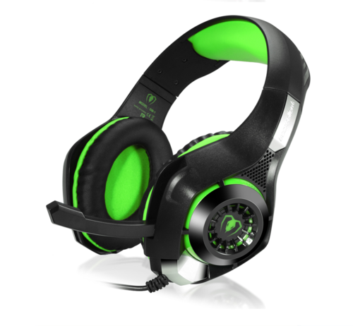 Computer Laptop Head-mounted Luminous Gaming Headset Stashed cav