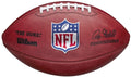 Wilson - nfl - mini - replica - the duke - american football - brown silver