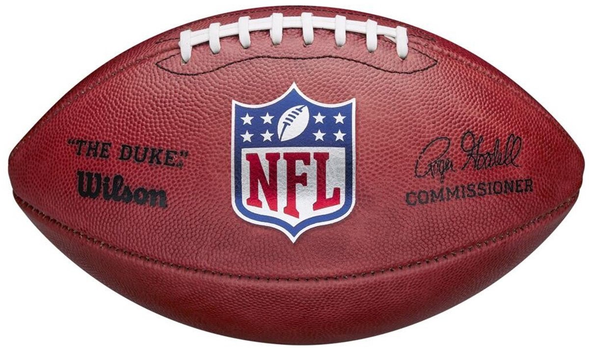 Wilson - nfl - mini - replica - the duke - american football - brown silver