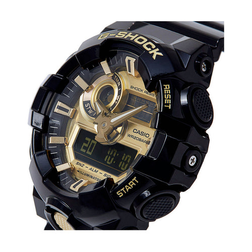 Men's Watch Casio G-Shock GS BASIC Black Gold (Ø 53,5 mm)