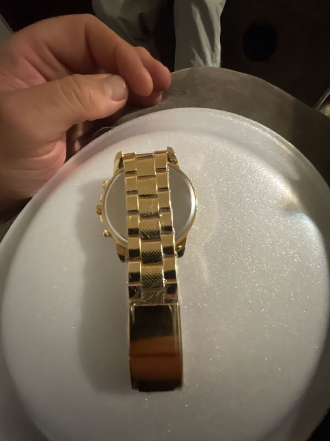 Generic Gold-Tone Stainless Steel Analog Quartz Men's Fashion Watch