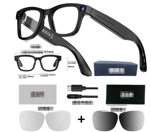 AI Camera Smart Glasses Stashed cav