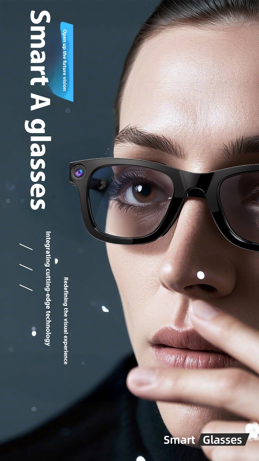 AI Camera Smart Glasses Stashed cav