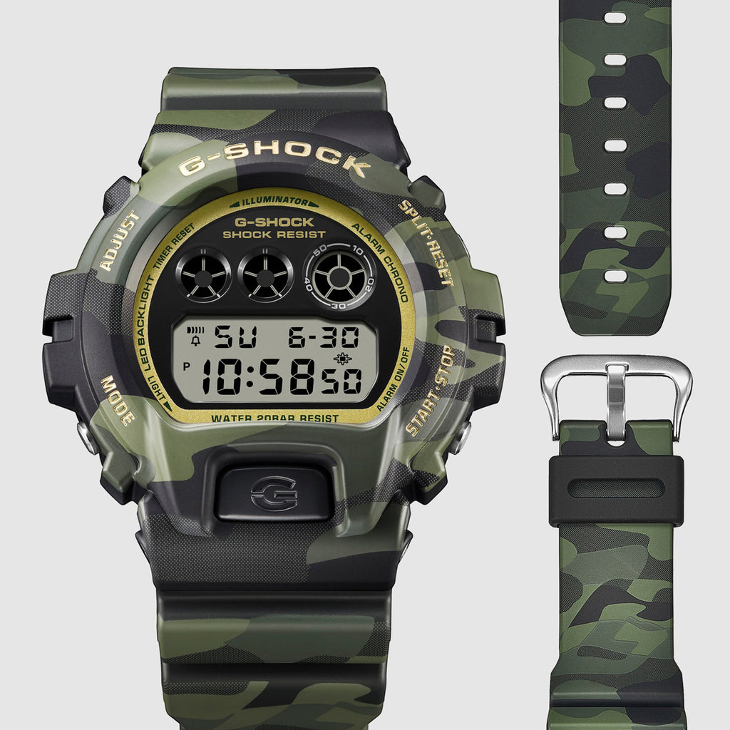 CASIO G-SHOCK Mod. BOLD CAMO AND GOLD SERIE