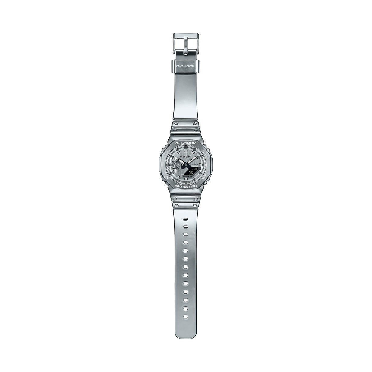 CASIO G-SHOCK Mod. OAK  - FINE METALLIC SERIES - SILVER