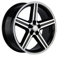 Iroc Gloss Black Machined