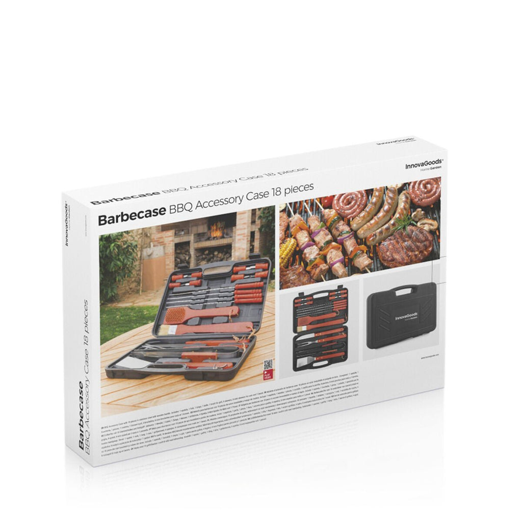 Barbecue Case Barbecase InnovaGoods 18 Pieces - Stashed cav