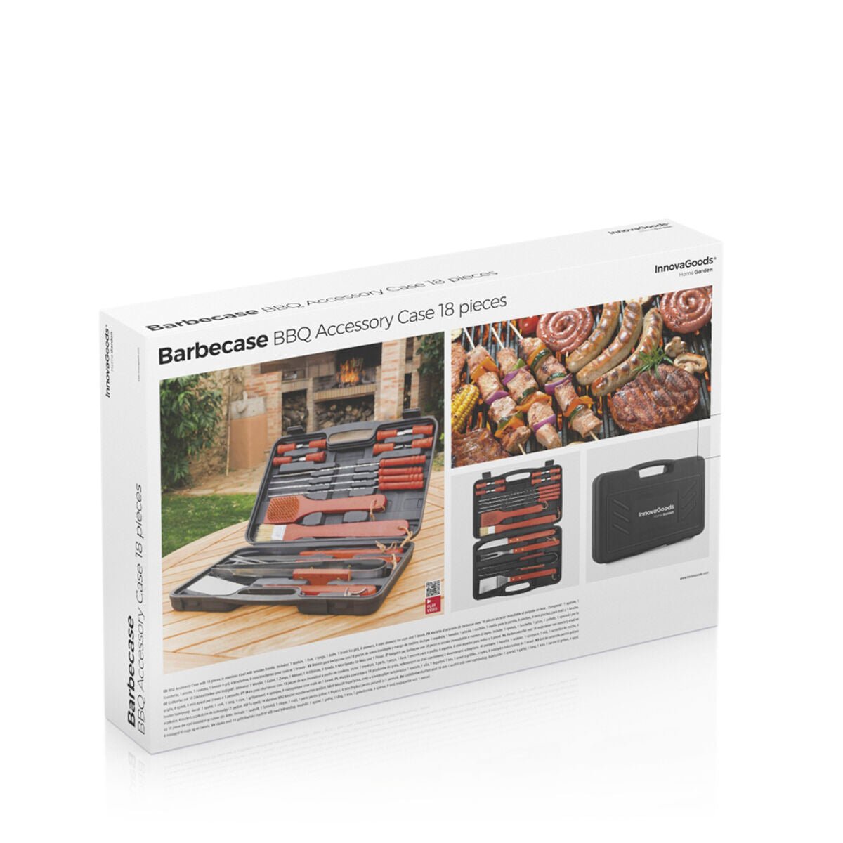 Barbecue Case Barbecase InnovaGoods 18 Pieces - Stashed cav