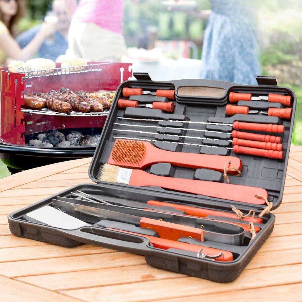 Barbecue Case Barbecase InnovaGoods 18 Pieces - Stashed cav