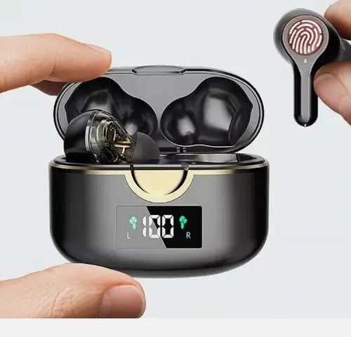 Ninja Dragon Power Bass Touch Bluetooth 5.0 T22PRO Earbuds Stashed cav