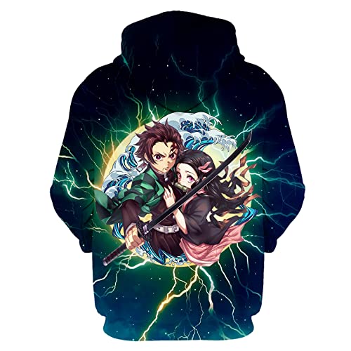 Demon Slayer Tanjiro Team Lightning Hoodie