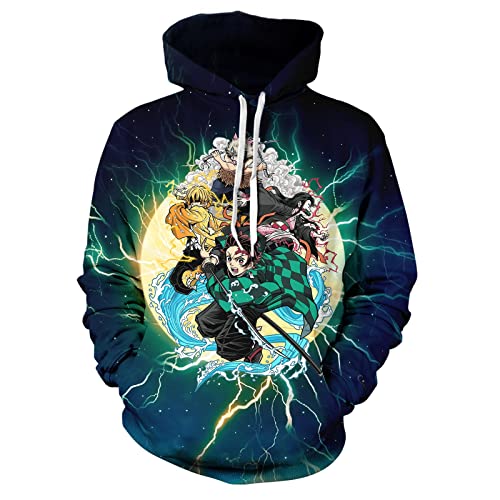 Demon Slayer Tanjiro Team Lightning Hoodie