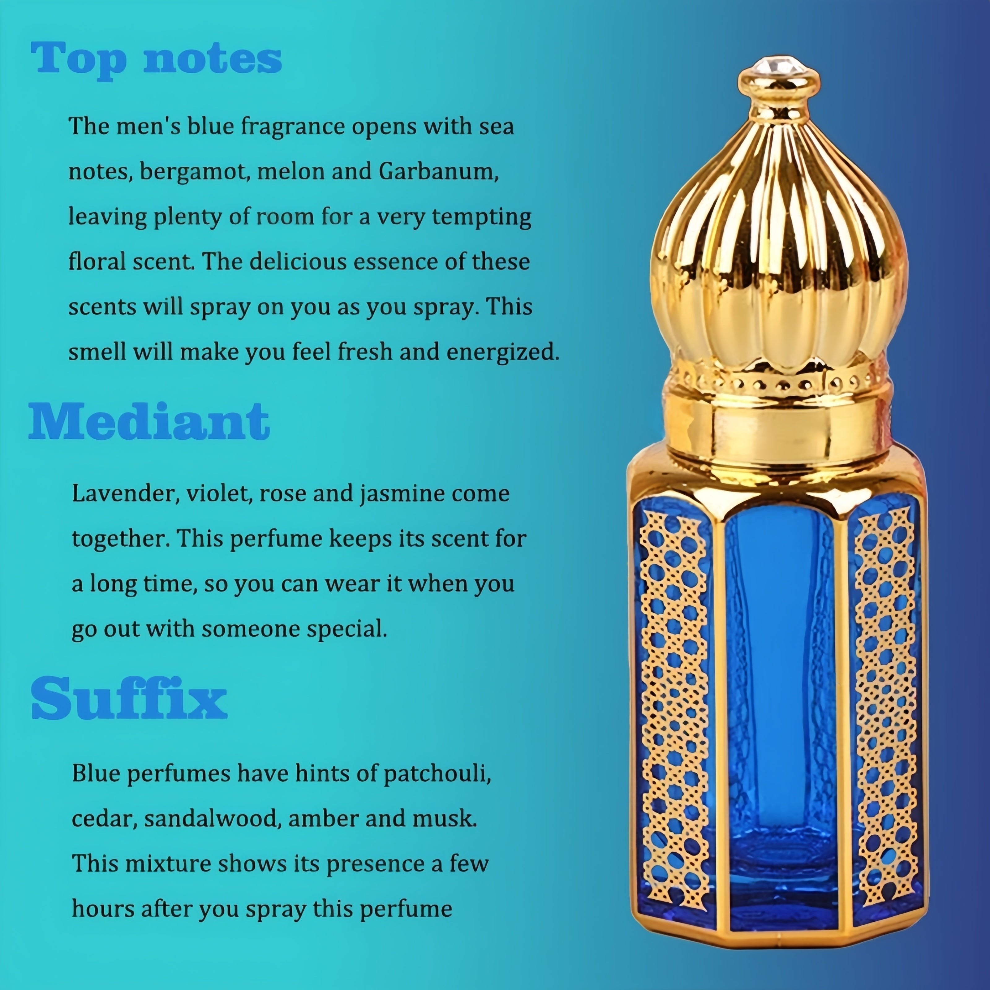 Men's Cologne with Lavender Mint & Woody Notes - Stashed cav