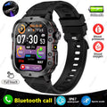 Original Men Smartwatch Flashlight Bluetooth Call Fitness Clock IP68 Waterproof Sports Men for Android IOS Smart Watch 2025 New - Stashed cav