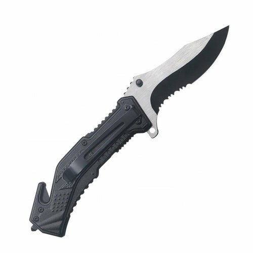 Pocket Knife with Clip Folding Knife Tactical Knife ( 5-in-1 ) - Stashed cav