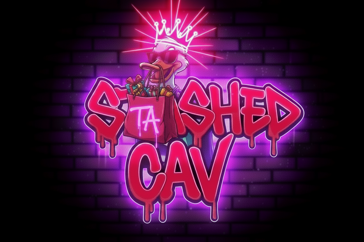 Stashed Cav Drippy TA Logo